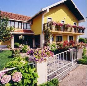Our lodging is a beatiful home in Medjugorje.